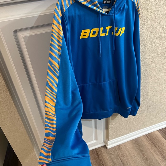 Nfl Apparel Other - Chargers NFL football Blue and Yellow Bolt Up Hoodie